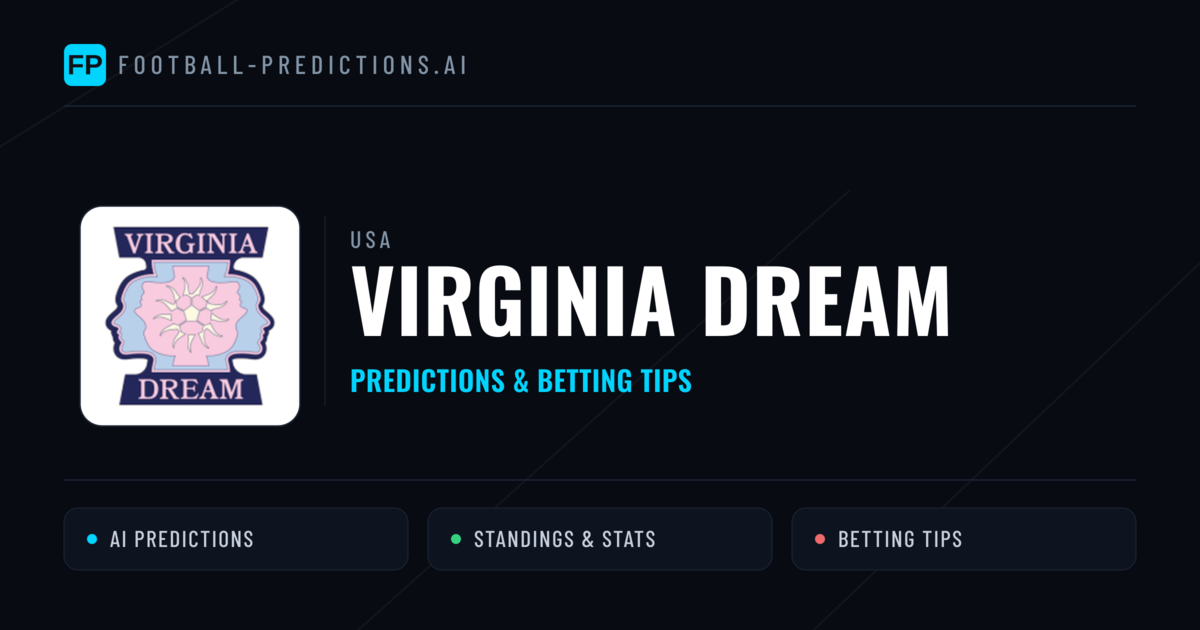 Virginia Dream Predictions & Stats