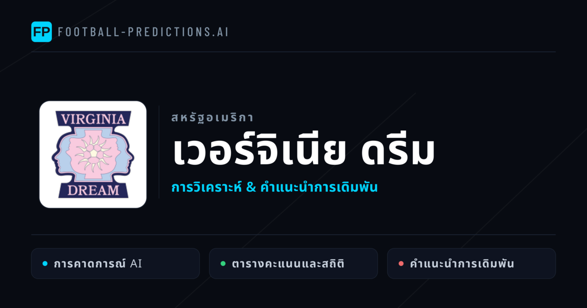 เวอร์จิเนีย ดรีม การวิเคราะห์และสถิติ