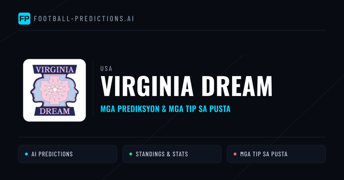 Virginia Dream Predictions & Stats