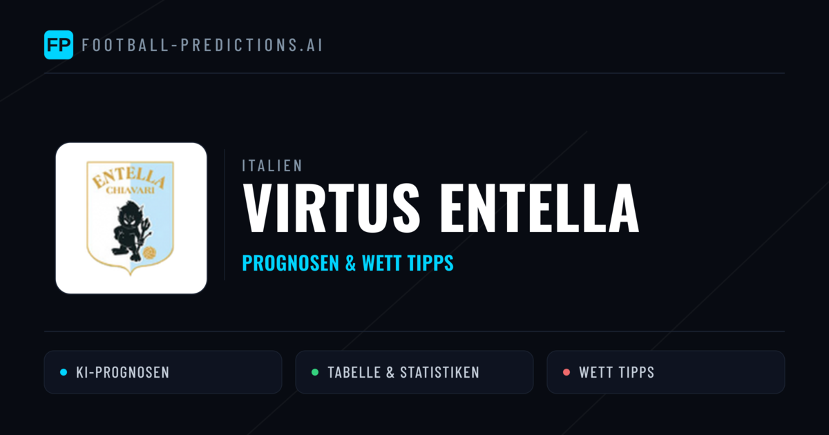 Virtus Entella Prognosen & Statistiken