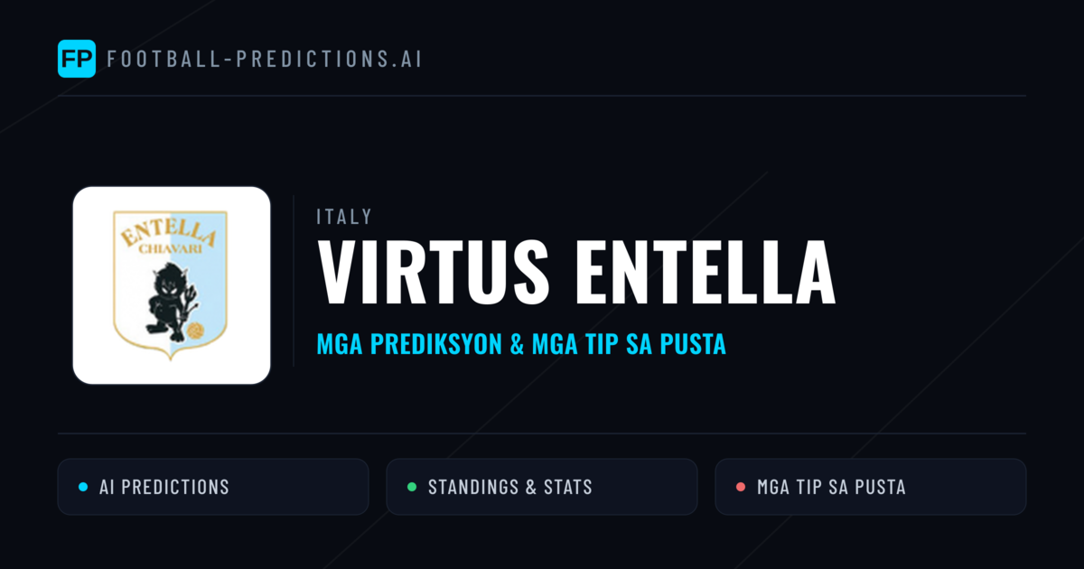 Virtus Entella Predictions & Stats