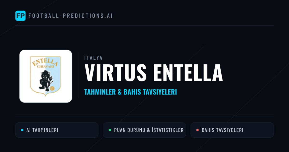 Virtus Entella Tahminleri & İstatistikler