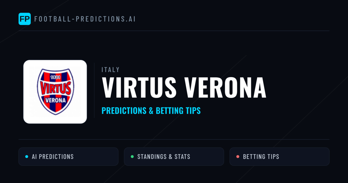 Virtus Verona Predictions & Stats