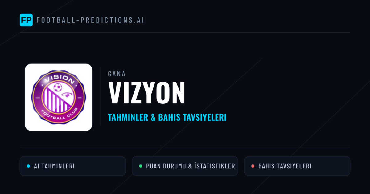 Vizyon Tahminleri & İstatistikler