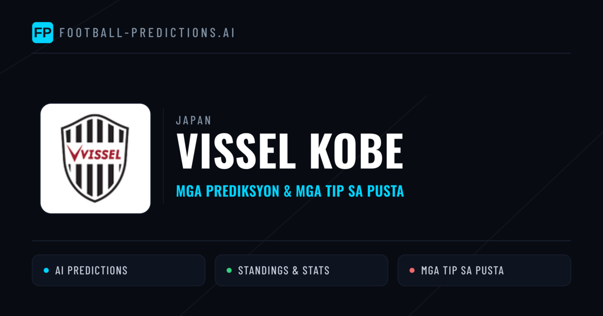 Vissel Kobe Predictions & Stats