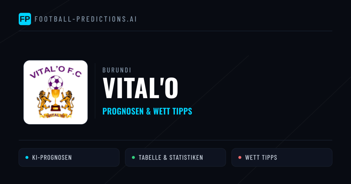 Vital'O Prognosen & Statistiken