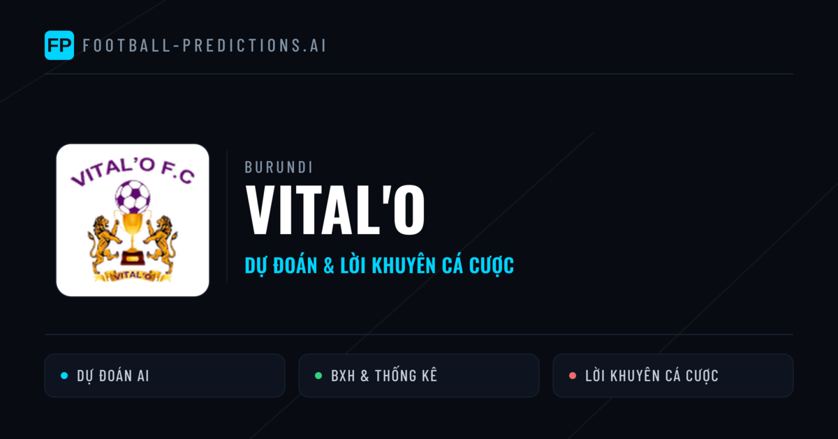 Vital'O Dự đoán & Thống kê