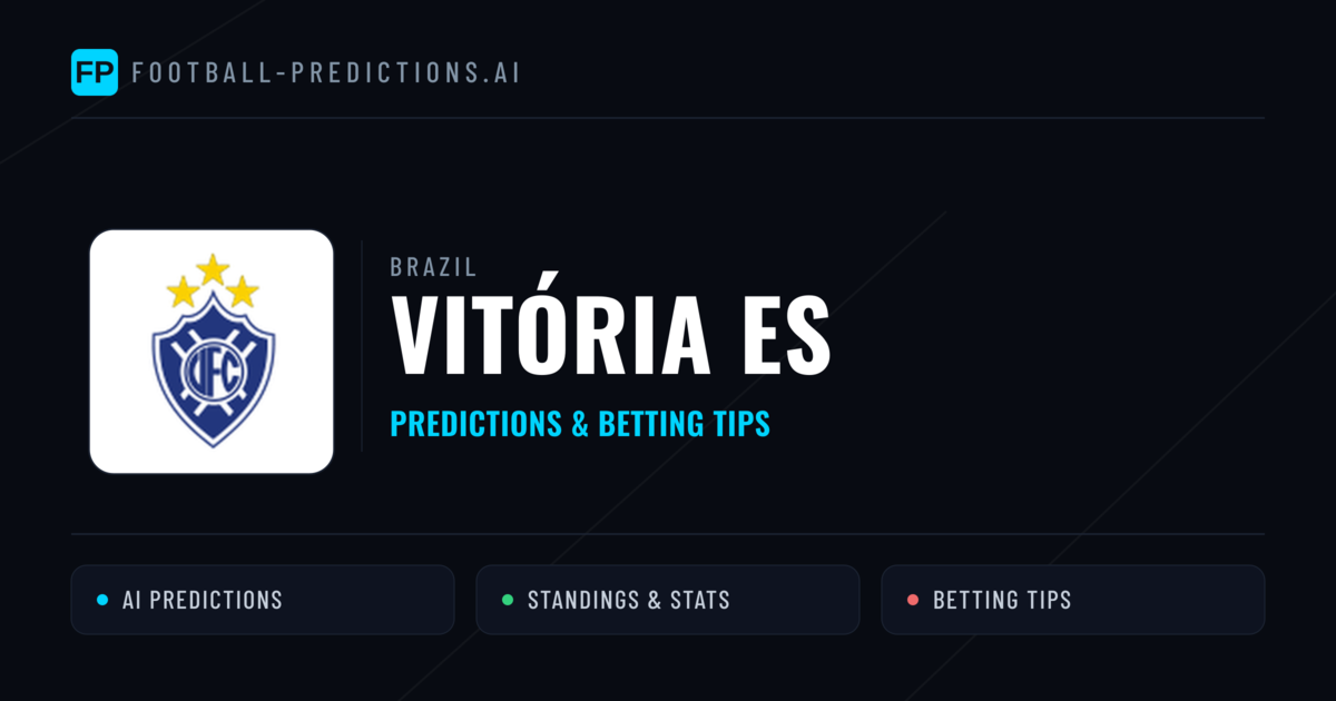 Vitória ES Predictions & Stats