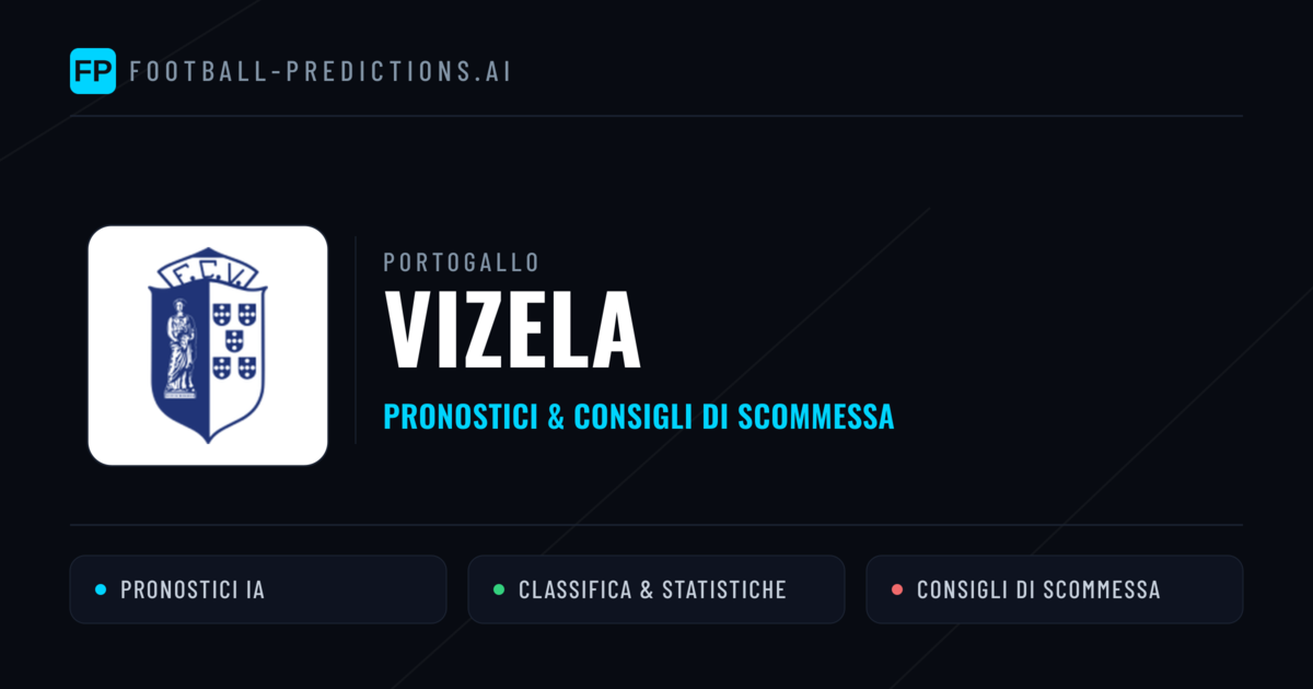 Pronostici e Statistiche Vizela