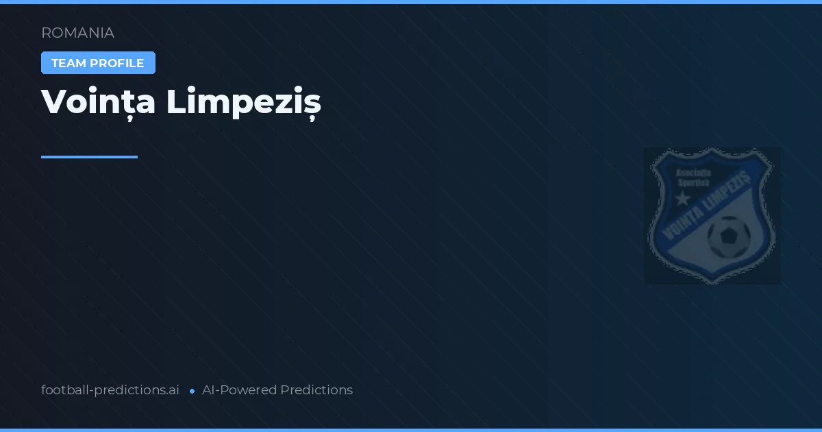Voința Limpeziș Predictions & Stats