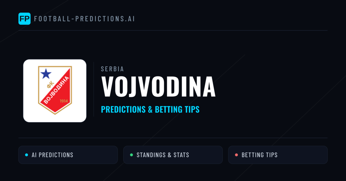 Vojvodina Predictions & Stats