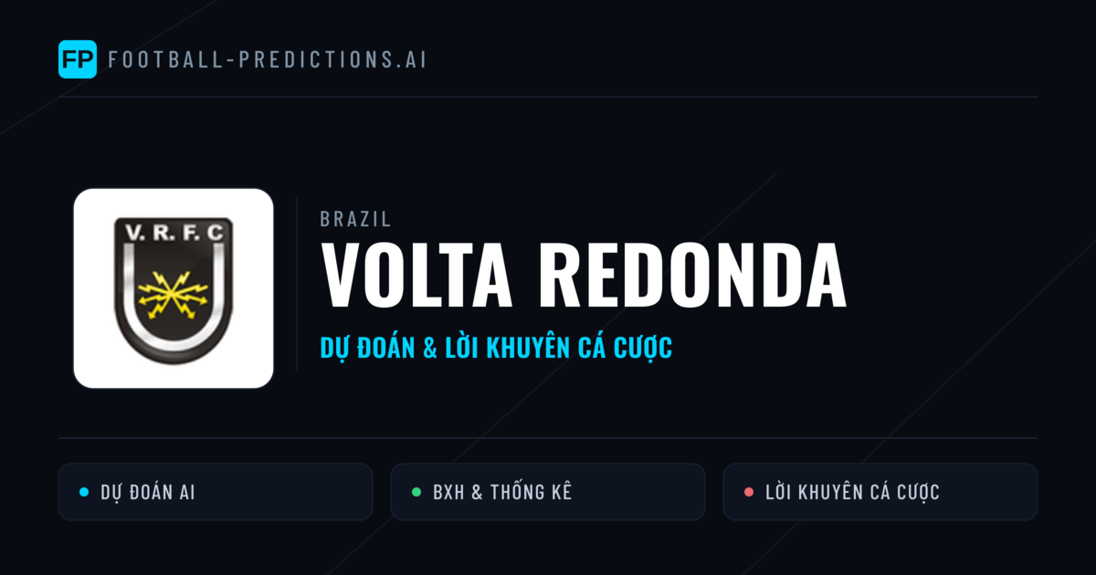 Volta Redonda Dự đoán & Thống kê