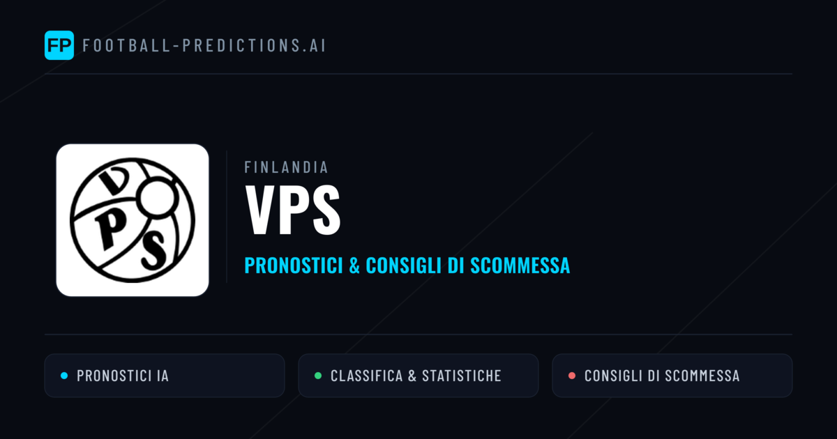 Pronostici e Statistiche VPS