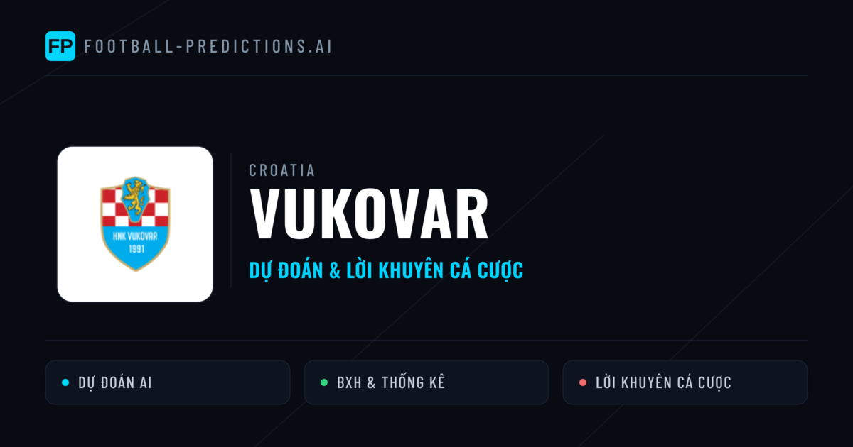 Vukovar Dự đoán & Thống kê