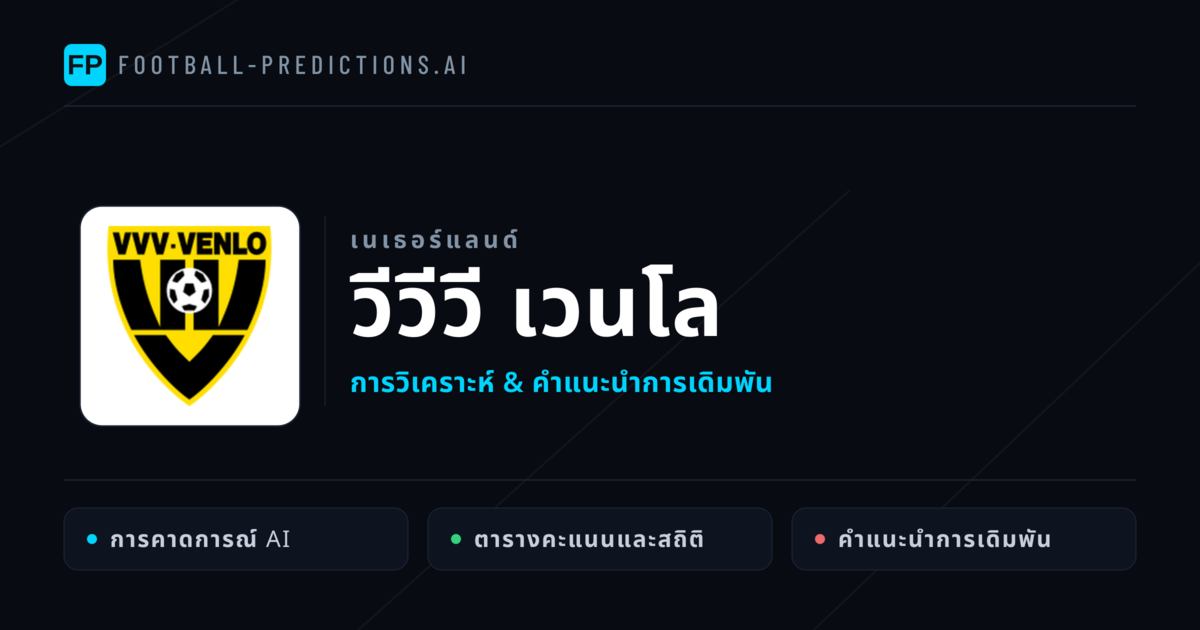 วีวีวี เวนโล การวิเคราะห์และสถิติ