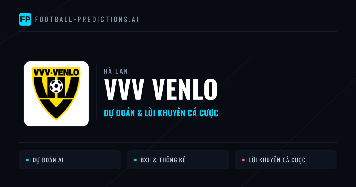 VVV Venlo Dự đoán & Thống kê