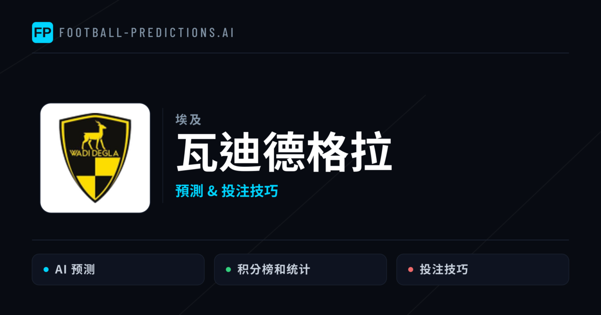 瓦迪德格拉 運彩分析｜足球預測與數據