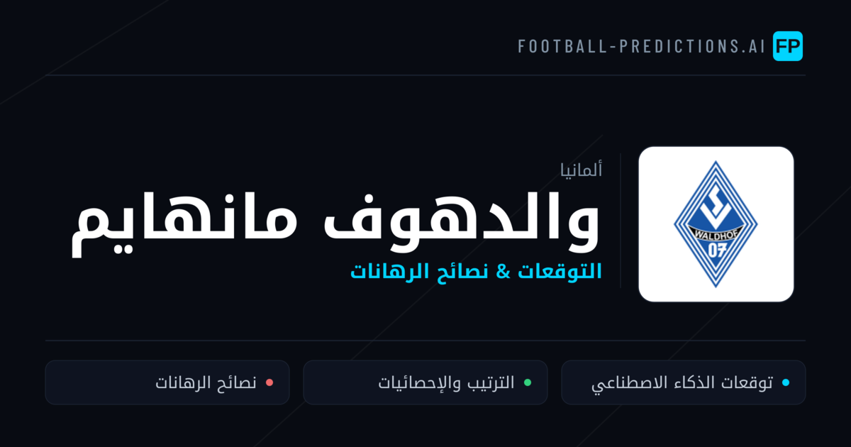 والدهوف مانهايم توقعات واحصائيات