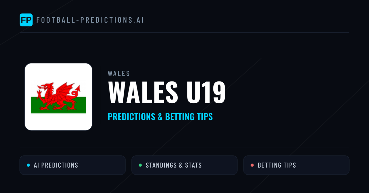 Wales U19 Predictions & Stats