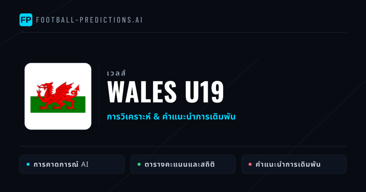 Wales U19 การวิเคราะห์และสถิติ