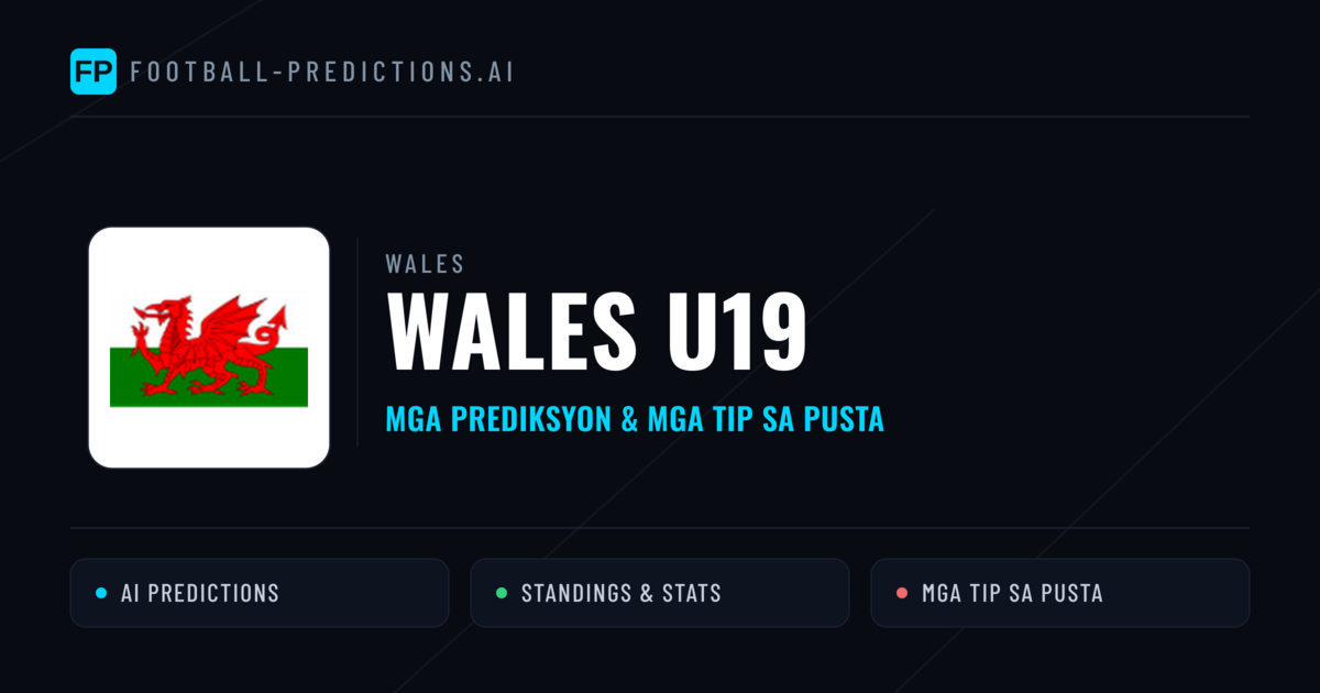 Wales U19 Predictions & Stats