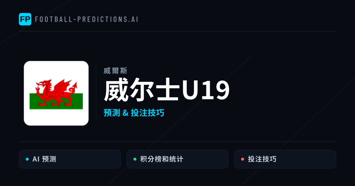 威尔士U19 運彩分析｜足球預測與數據