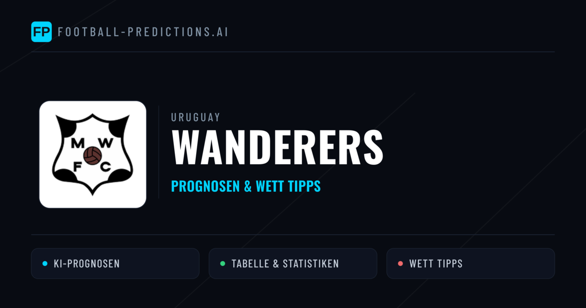 Wanderers Prognosen & Statistiken