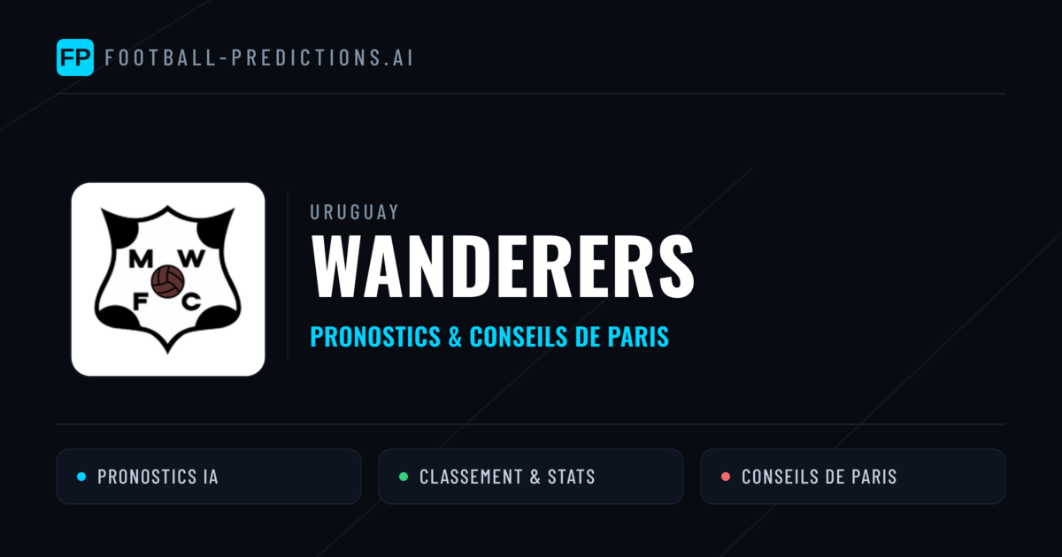 Wanderers Pronostics & Statistiques