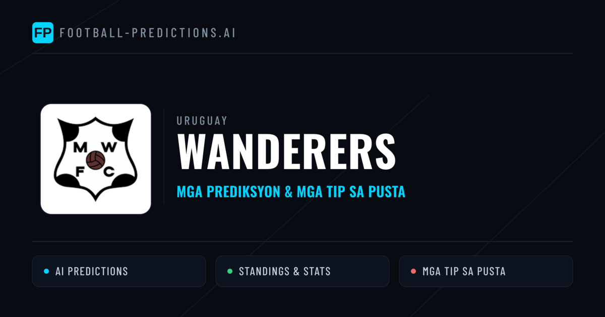 Wanderers Predictions & Stats