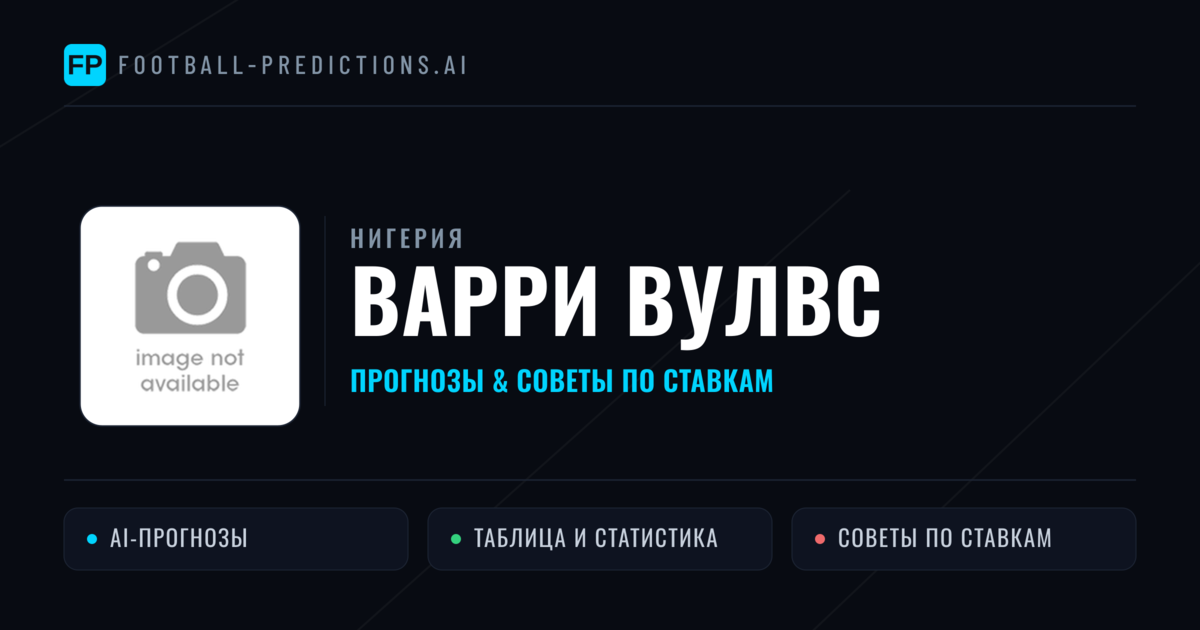 Варри Вулвс прогнозы и статистика