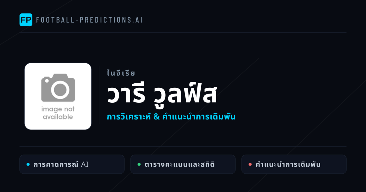 วารี วูลฟ์ส การวิเคราะห์และสถิติ