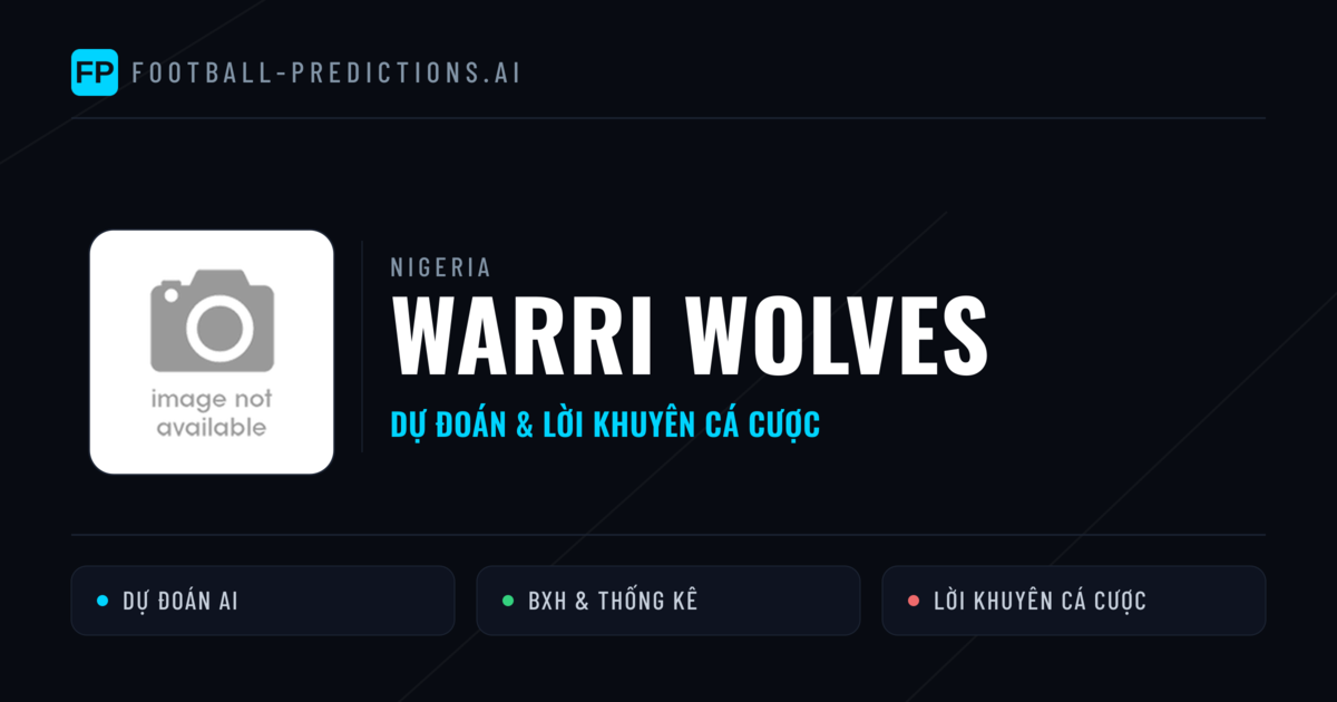 Warri Wolves Dự đoán & Thống kê