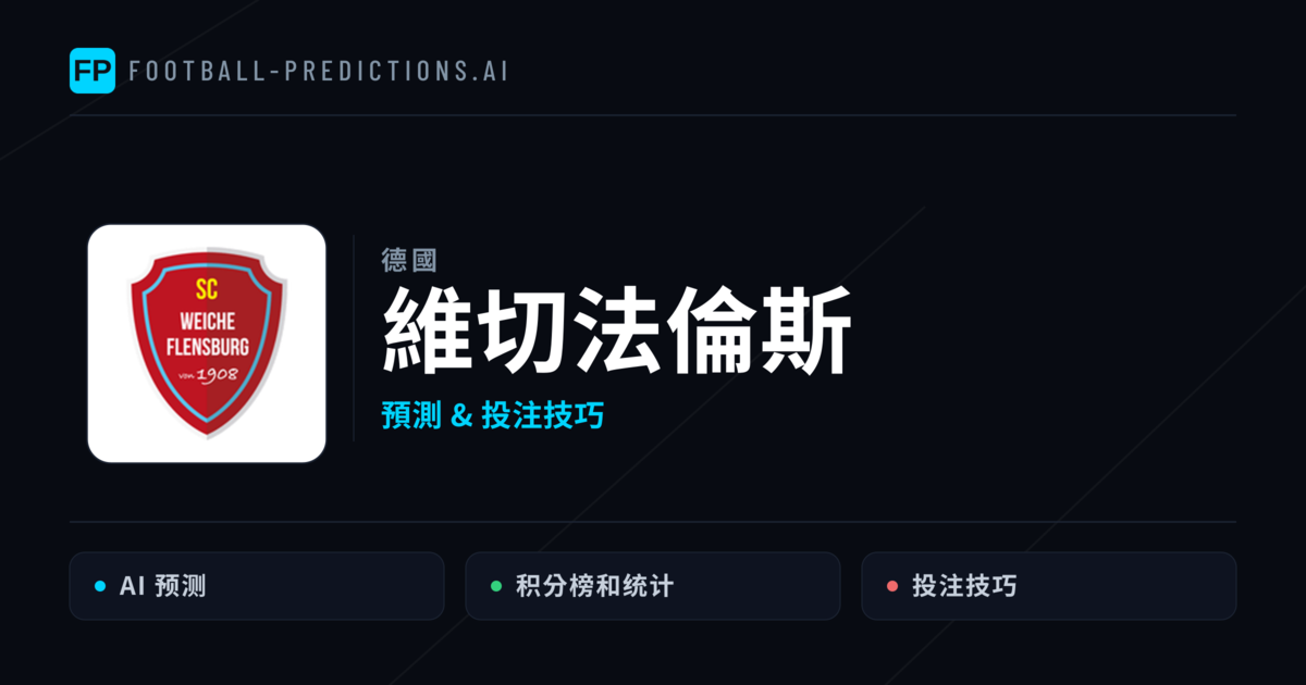 維切法倫斯 運彩分析｜足球預測與數據