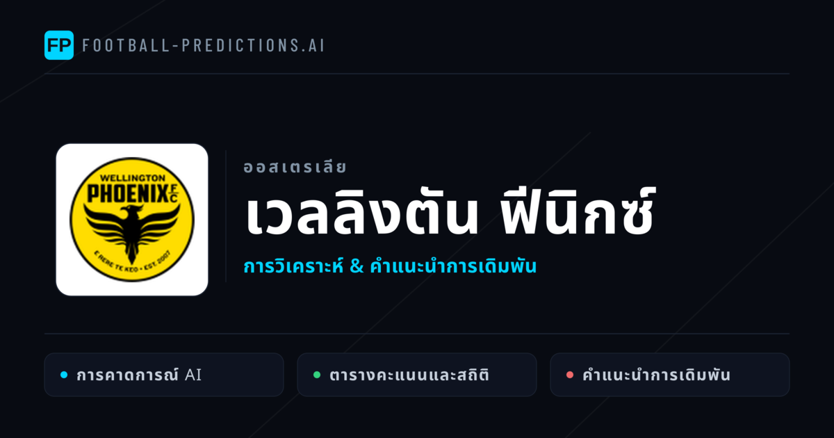 เวลลิงตัน ฟีนิกซ์ การวิเคราะห์และสถิติ