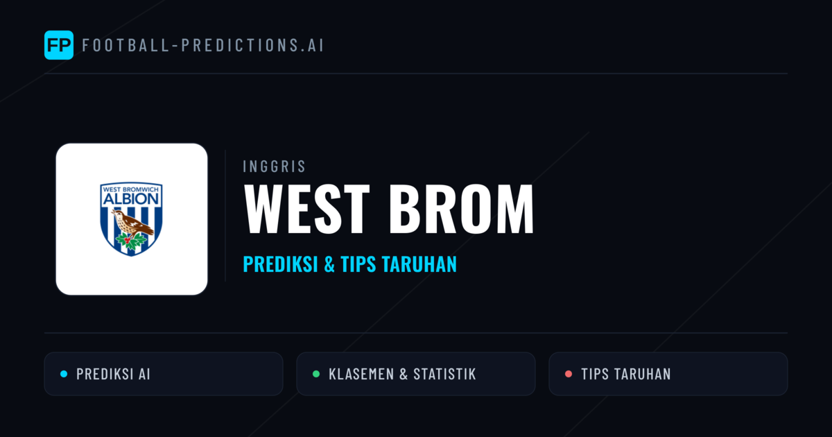 West Brom Prediksi & Statistik Piala Dunia