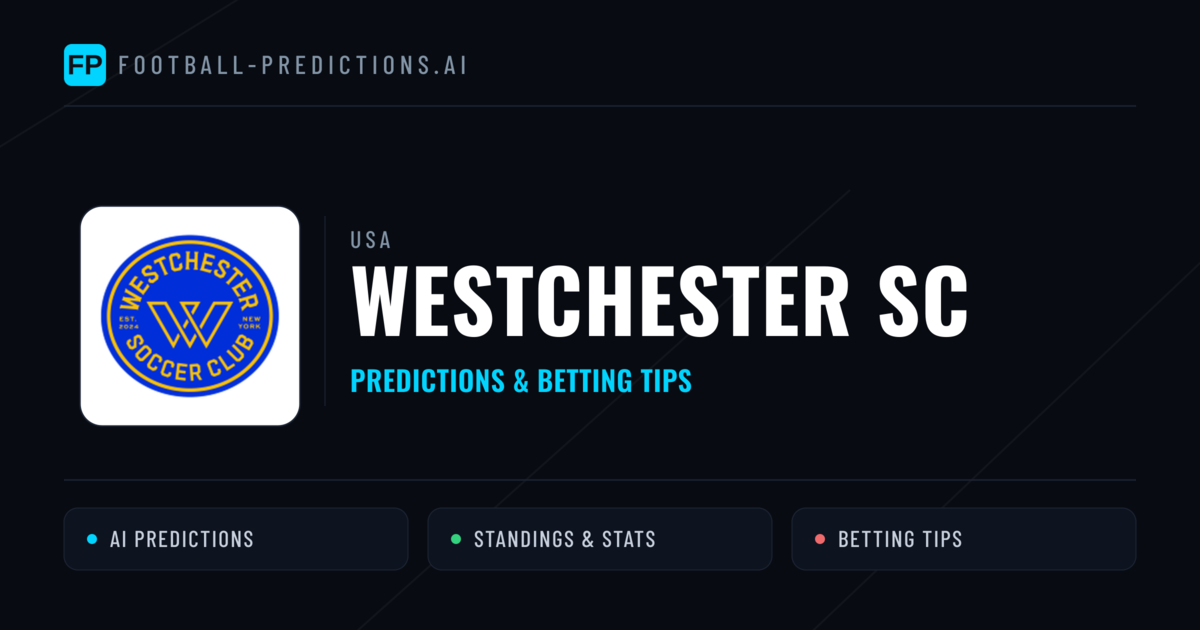 Westchester SC Predictions & Stats