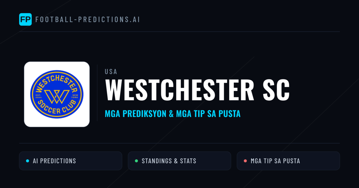 Westchester SC Predictions & Stats