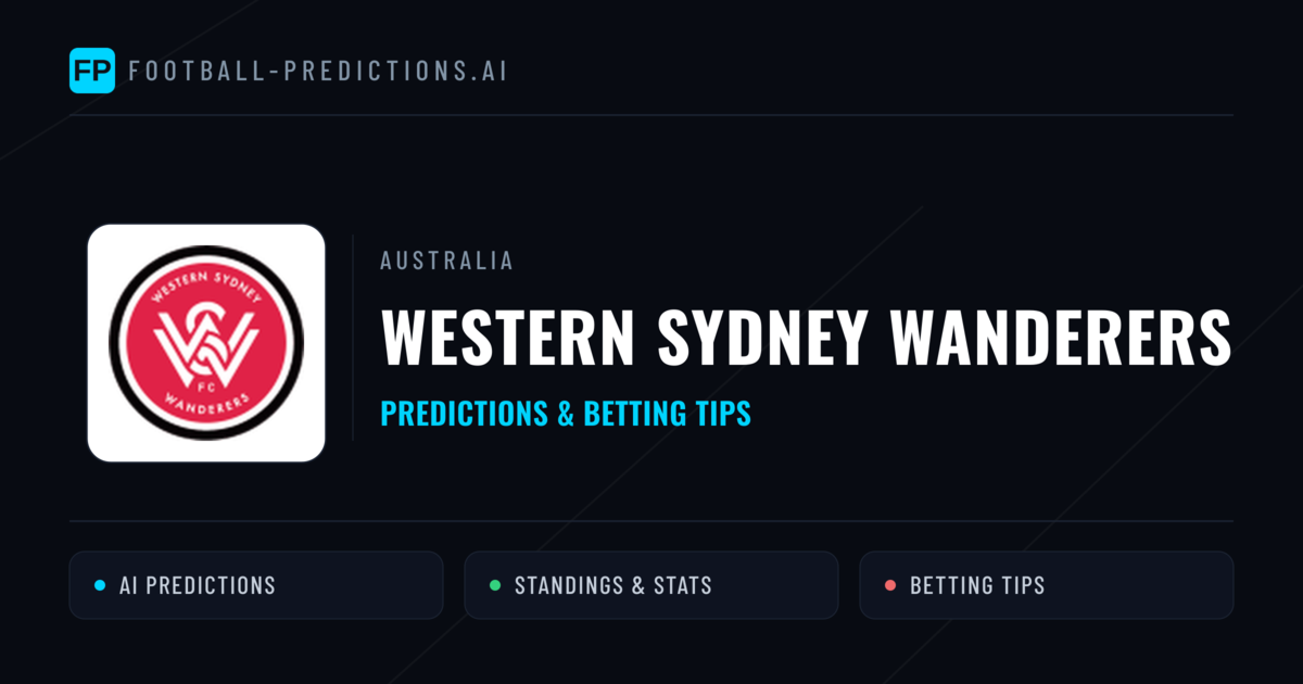 Western Sydney Wanderers Predictions & Stats