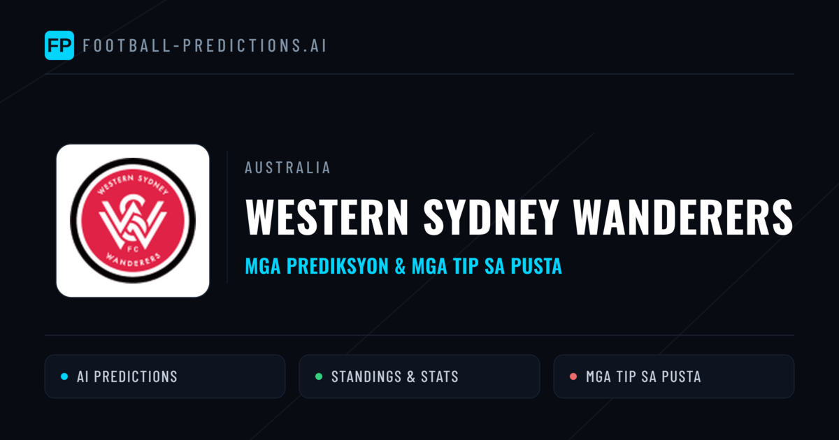 Western Sydney Wanderers Predictions & Stats