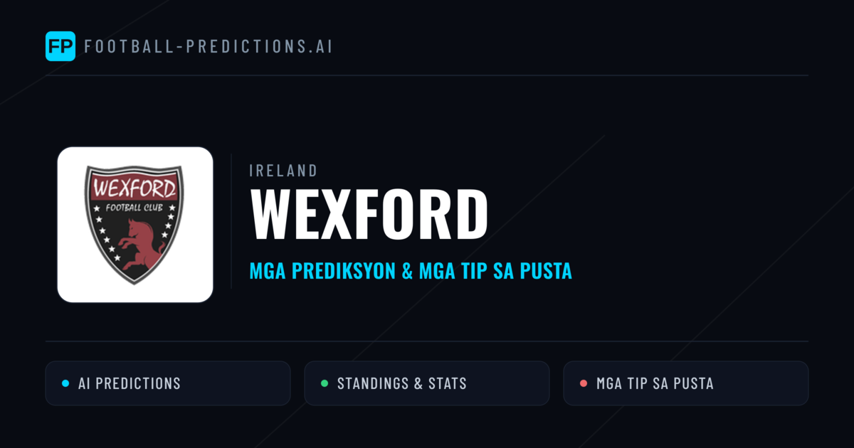 Wexford Predictions & Stats