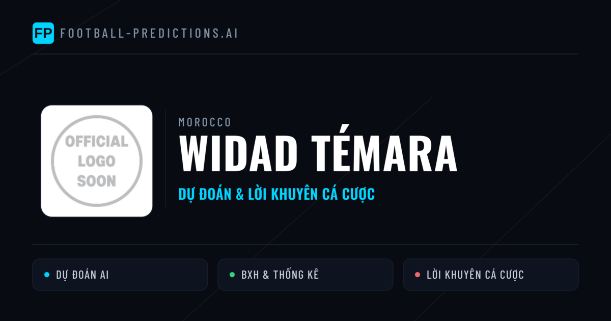 Widad Témara Dự đoán & Thống kê