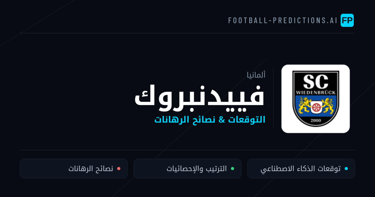 فييدنبروك توقعات واحصائيات