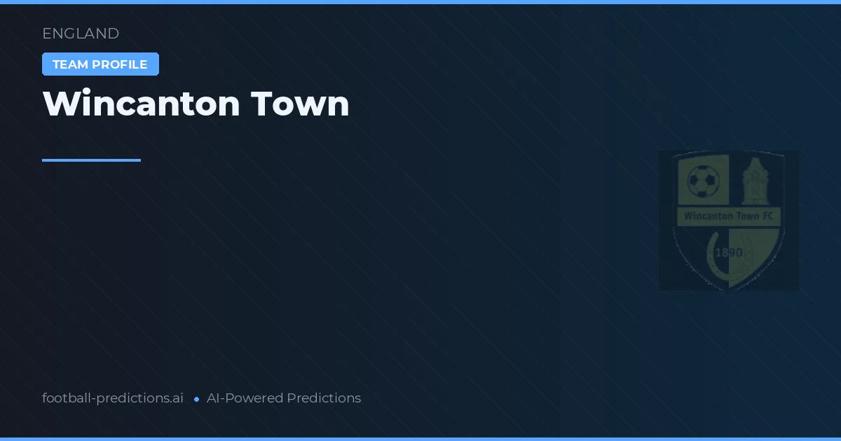 Wincanton Town Predictions & Stats