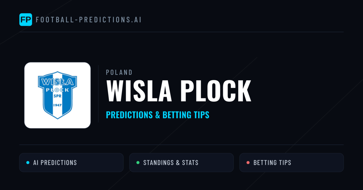 Wisla Plock Predictions & Stats