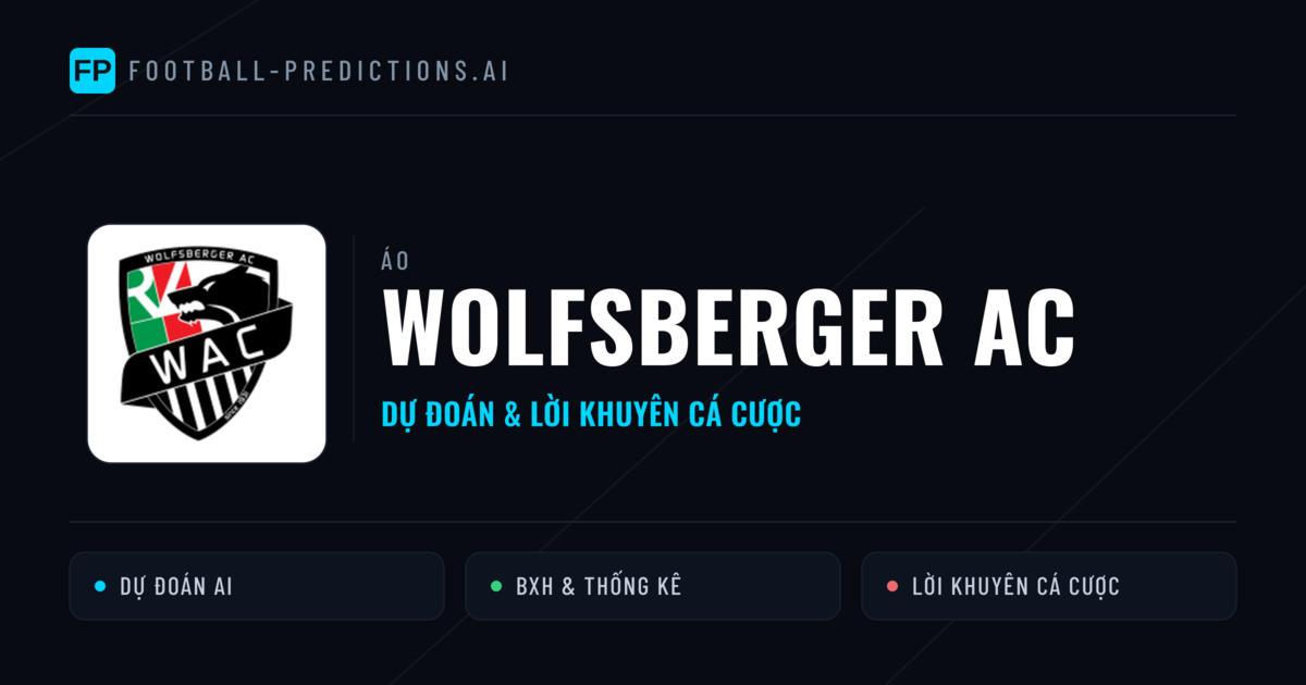 Wolfsberger AC Dự đoán & Thống kê