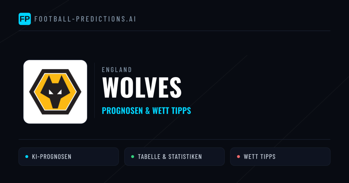 Wolves Prognosen & Statistiken
