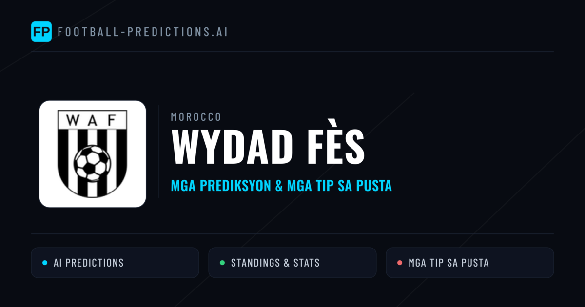 Wydad Fès Predictions & Stats