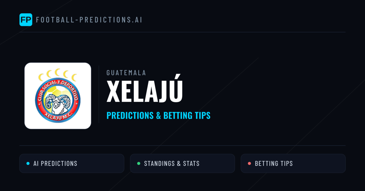 Xelajú Predictions & Stats