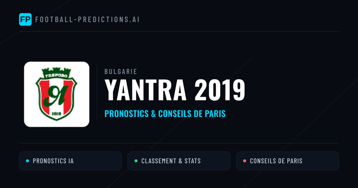 Yantra 2019 Pronostics & Statistiques