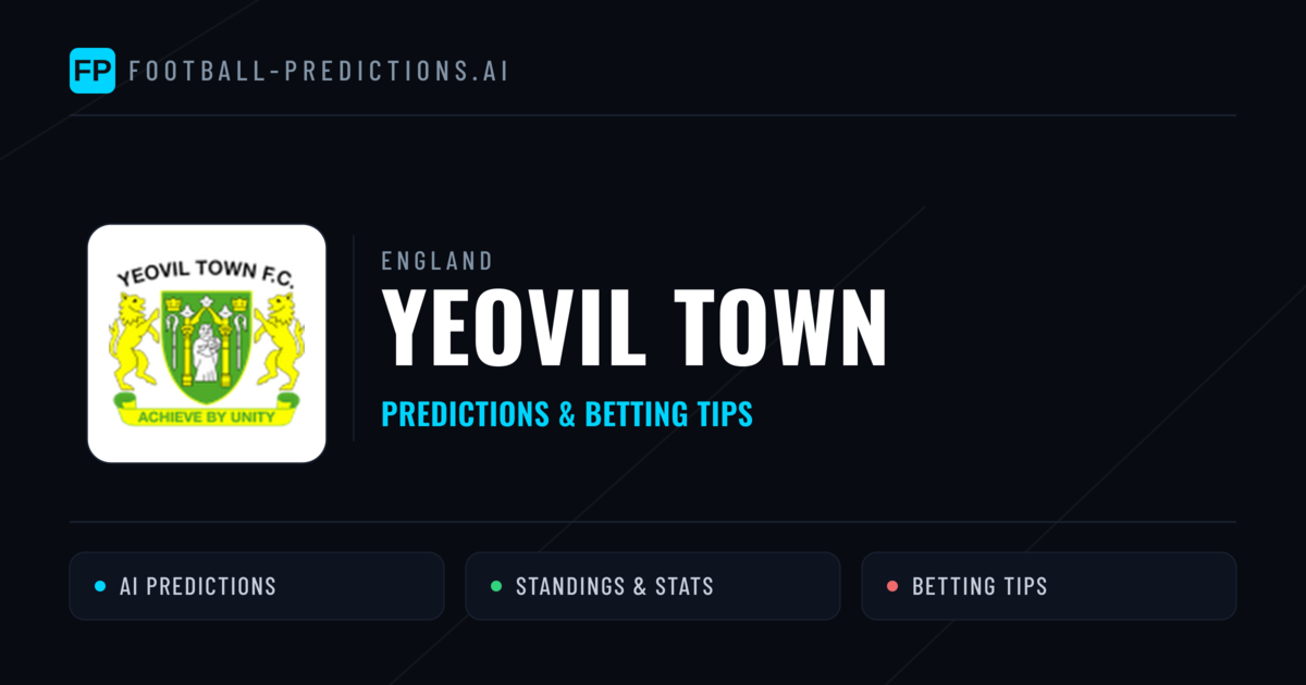 Yeovil Town Predictions & Stats